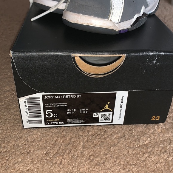 Jordan 7 Retro BT - Picture 2 of 7